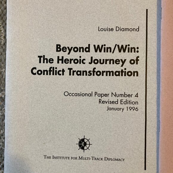 5 Pack Set of Institute for Multi-Track Diplomacy Published Educational Papers - Picture 6 of 6